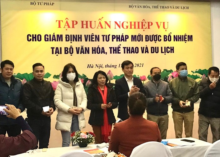 Tập huấn nghiệp vụ cho giám định viên tư pháp mới được bổ nhiệm - Anh 1