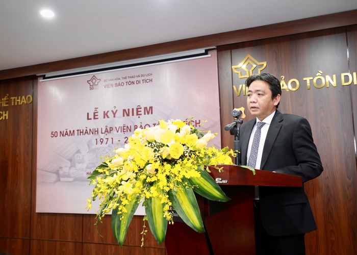 Viện Bảo tồn di tích kỷ niệm nửa thế kỷ thành lập - Anh 1