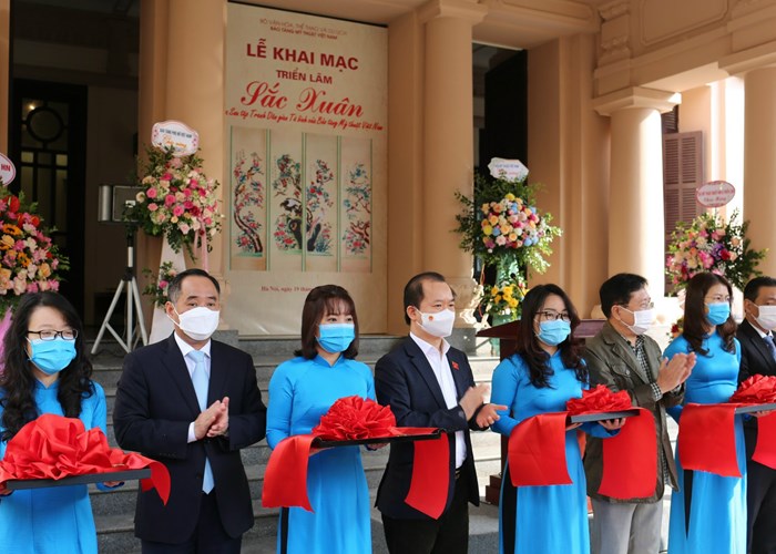 Rộn rã sắc xuân trên tranh Tứ bình - Anh 1