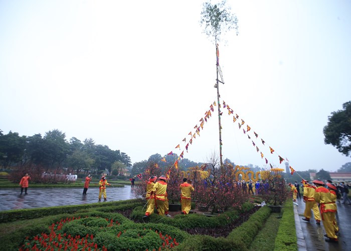 Tái hiện các nghi lễ cung đình dịp Tết nguyên đán tại Hoàng thành Thăng Long - Anh 3