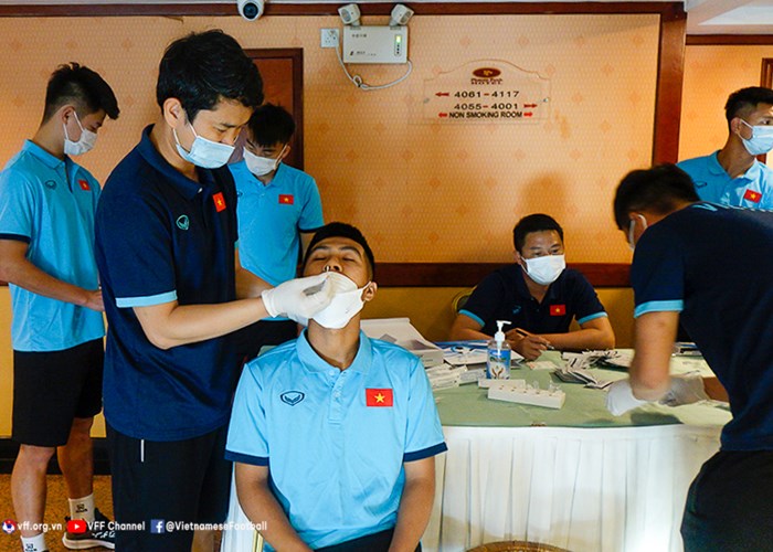 U23 Việt Nam âm tính, U23 Myanmar rút lui khỏi Giải U23 ĐNA vì Covid-19 - Anh 1