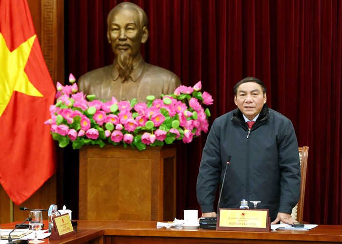Bộ trưởng Bộ VHTTDL Nguyễn Văn Hùng: “Ngành thể thao phải nêu cao tinh thần đoàn kết, trách nhiệm” - Anh 1