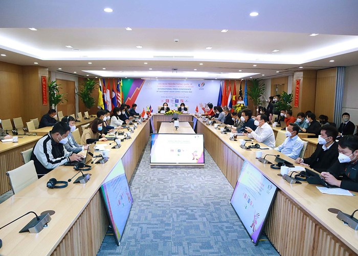 100 phóng viên trong nước và quốc tế dự Hội nghị truyền thông quốc tế SEA Games 31 - Anh 3