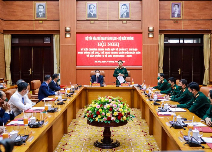 Bộ VHTTDL và Bộ Quốc phòng phối hợp chương trình TDTT: Góp phần nâng cao sức mạnh chiến đấu của lực lượng vũ trang - Anh 4