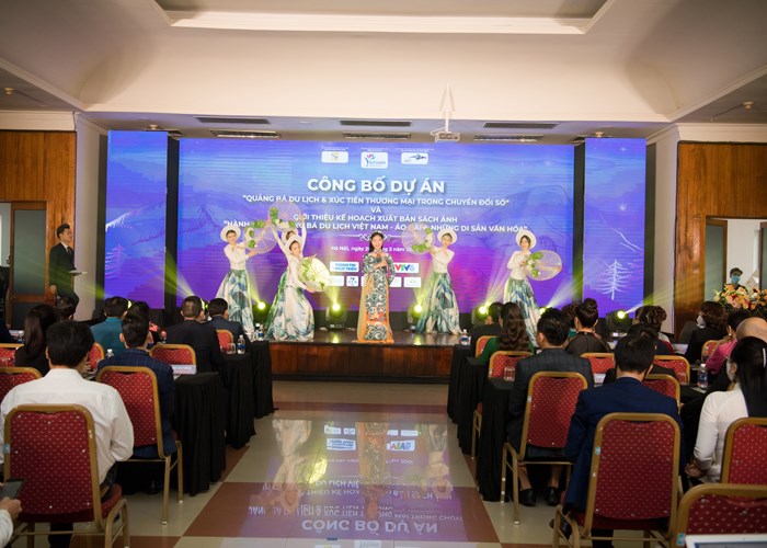 Khởi động dự án Hành trình Quảng bá Du lịch Việt Nam- Áo dài và những di sản văn hóa - Anh 1