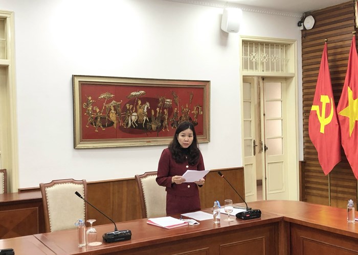 Đảng bộ Bộ VHTTDL: Tập trung chỉ đạo, triển khai tốt chủ đề năm 2022 “Xây dựng môi trường văn hoá cơ sở và công tác tổ chức cán bộ” - Anh 3