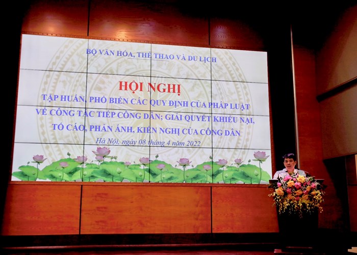 Tập huấn, phổ biến các quy định của pháp luật về công tác tiếp công dân - Anh 1