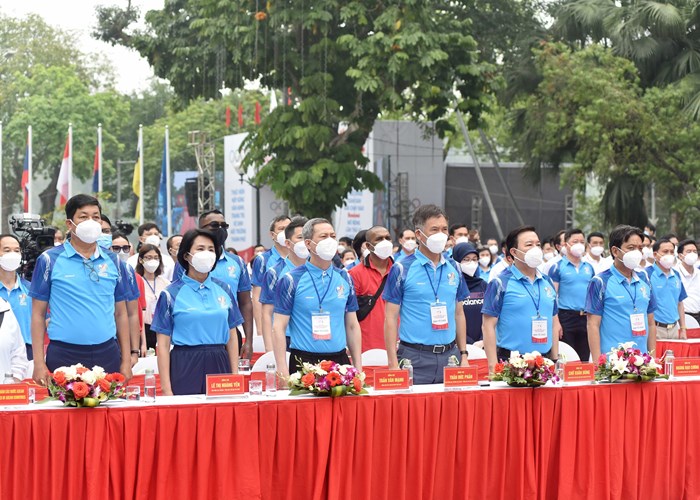 Lễ phát động Hà Nội đếm ngược 31 ngày hướng tới SEA Games 31 - Anh 2