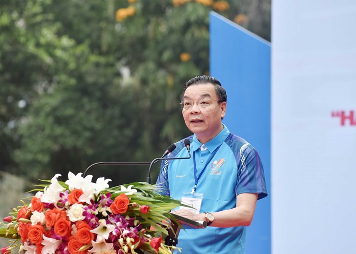 Lễ phát động Hà Nội đếm ngược 31 ngày hướng tới SEA Games 31 - Anh 3