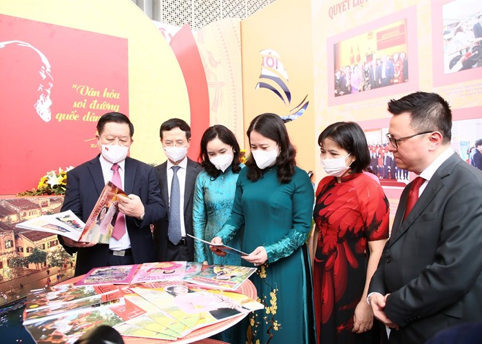 Khai mạc Hội Báo toàn quốc năm 2022: Đoàn kết, chuyên nghiệp, hiện đại và nhân văn - Anh 8