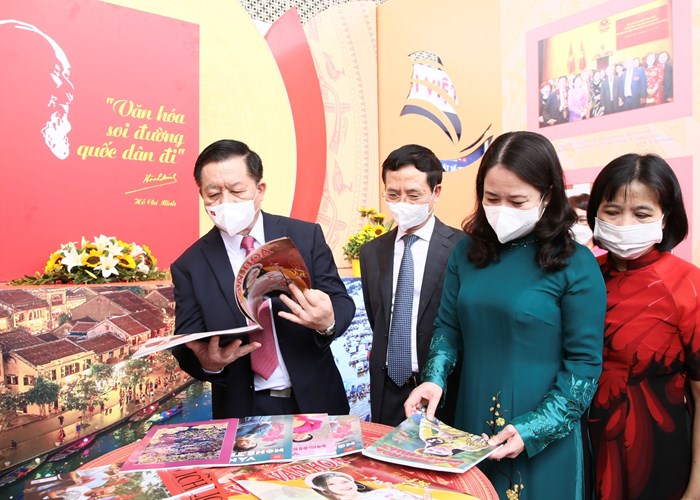 Khai mạc Hội Báo toàn quốc năm 2022: Đoàn kết, chuyên nghiệp, hiện đại và nhân văn - Anh 9