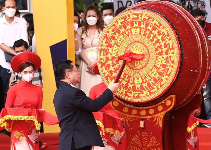 Khai mạc Hội Báo toàn quốc năm 2022: Đoàn kết, chuyên nghiệp, hiện đại và nhân văn - Anh 2