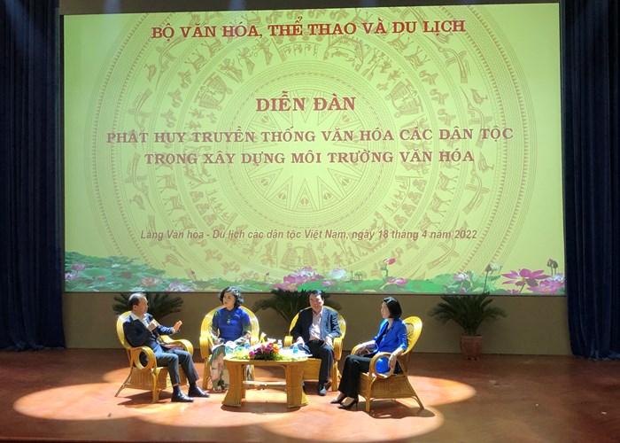 Phát huy truyền thống văn hóa các dân tộc trong xây dựng môi trường văn hóa - Anh 4