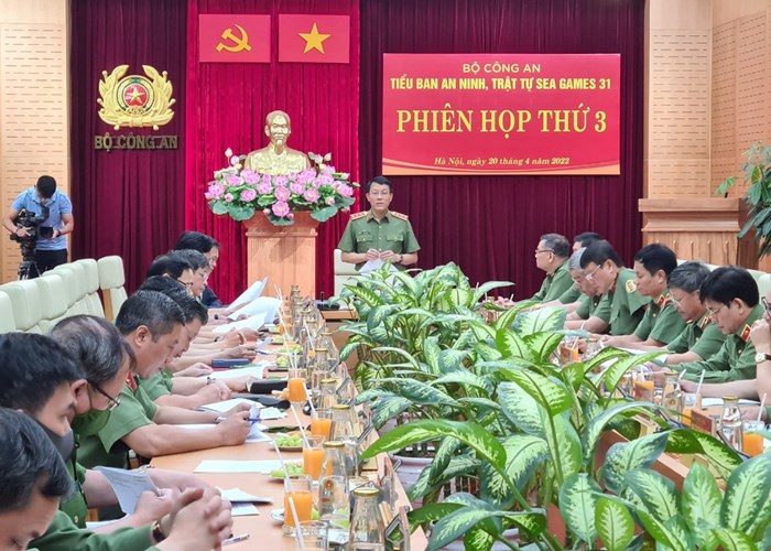 Đảm bảo an ninh, trật tự cho SEA Games 31 - Anh 2
