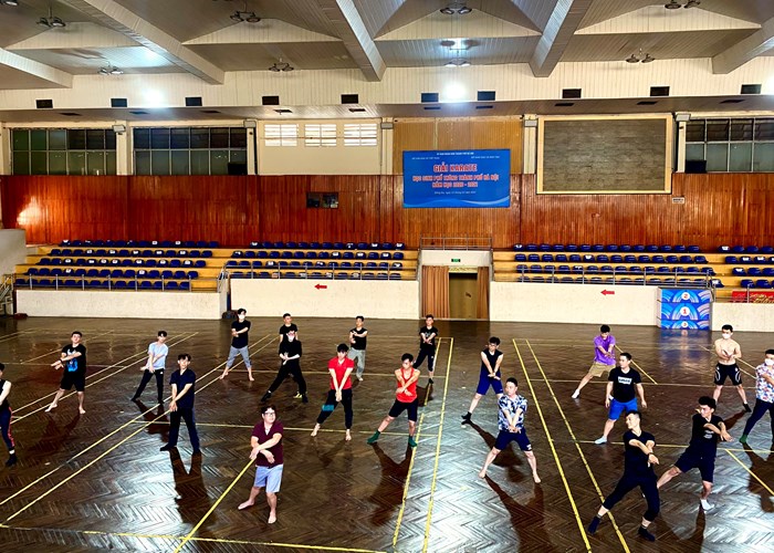 Múa trên nền tranh dân gian Đông Hồ tại Lễ khai mạc SEA Games 31 - Anh 2
