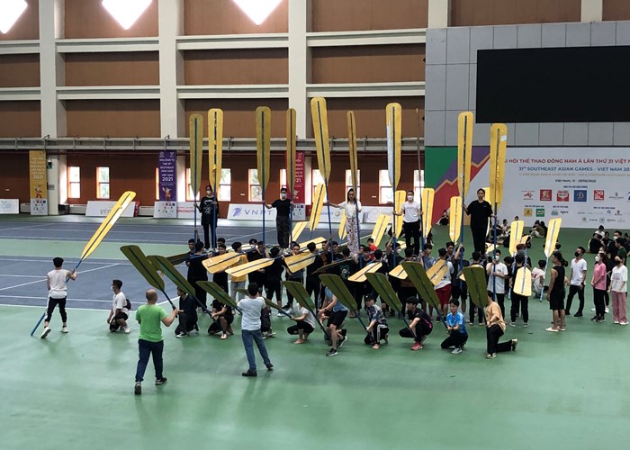 Chuẩn bị cho Lễ khai mạc SEA Games 31: Tuổi trẻ tự hào góp sức - Anh 2