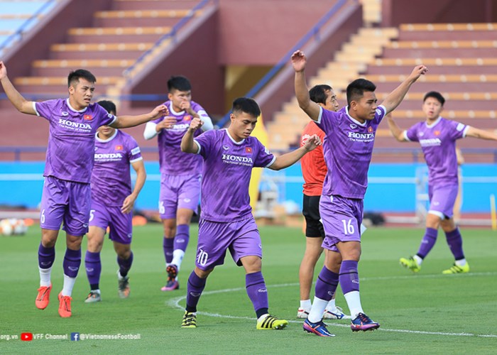 Tuyển U23 tập “xuyên” ngày nghỉ chuẩn bị cho SEA Games 31 - Anh 1