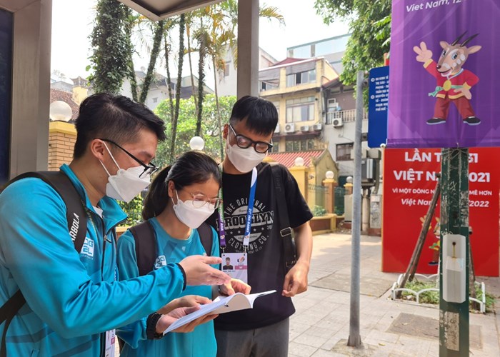 Chuyện về các tình nguyện viên của SEA Games 31 - Anh 1