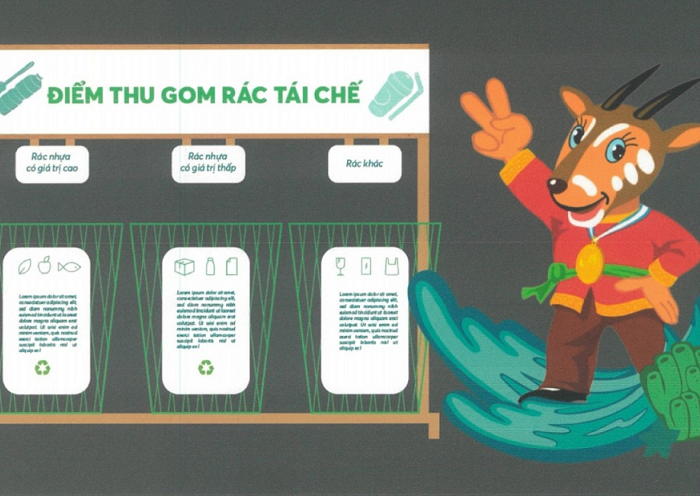 SEA Games 31 xanh, giảm thiểu rác thải nhựa - Anh 3