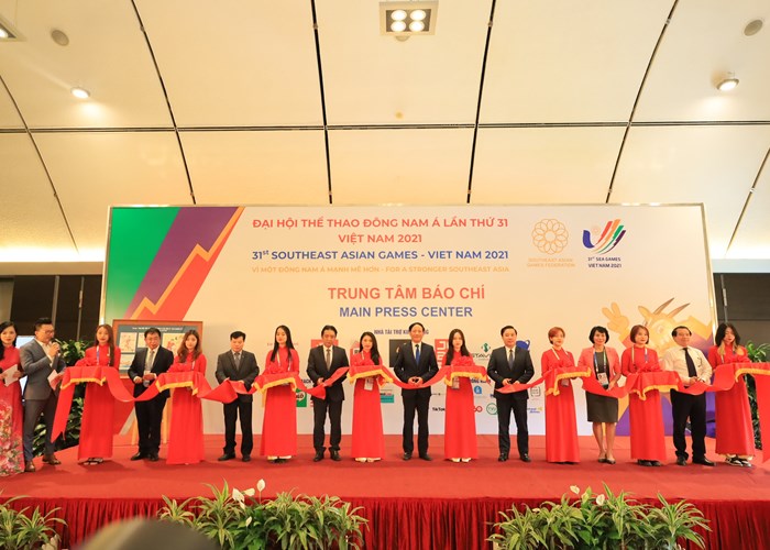 Khai trương Trung tâm báo chí SEA Games 31 - Anh 2