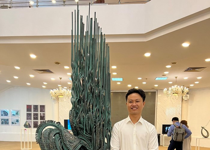 Festival Mỹ thuật trẻ 2022: Nghệ sĩ trẻ cất tiếng những gì? - Anh 6