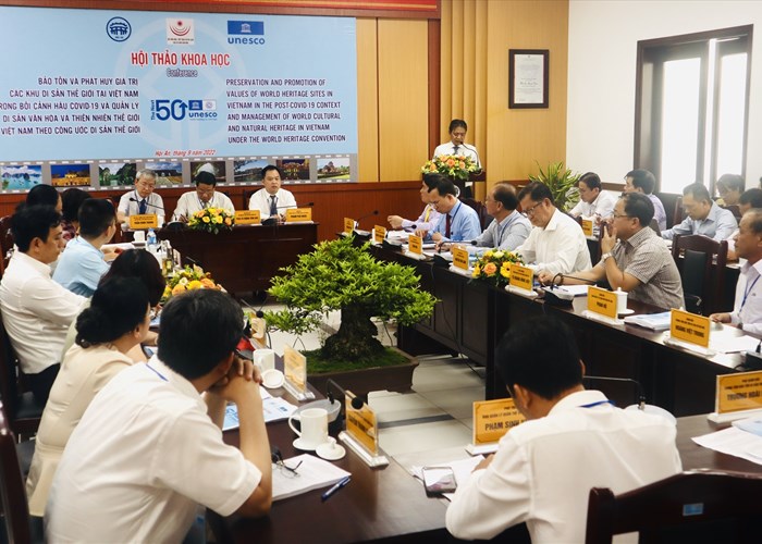 Bảo tồn và phát huy giá trị các Khu Di sản Thế giới tại Việt Nam - Anh 2