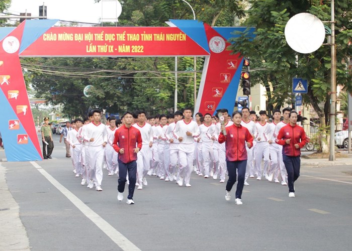 Khai mạc Đại hội Thể dục thể thao tỉnh Thái Nguyên lần thứ IX năm 2022 - Anh 4