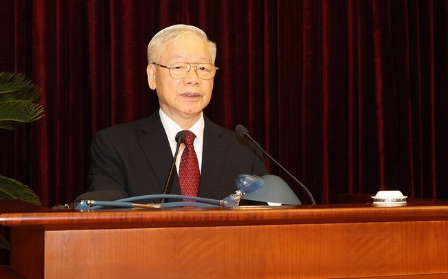 Toàn văn bài Phát biểu của Tổng Bí thư khai mạc Hội nghị Trung ương 6 khóa XIII - Anh 1