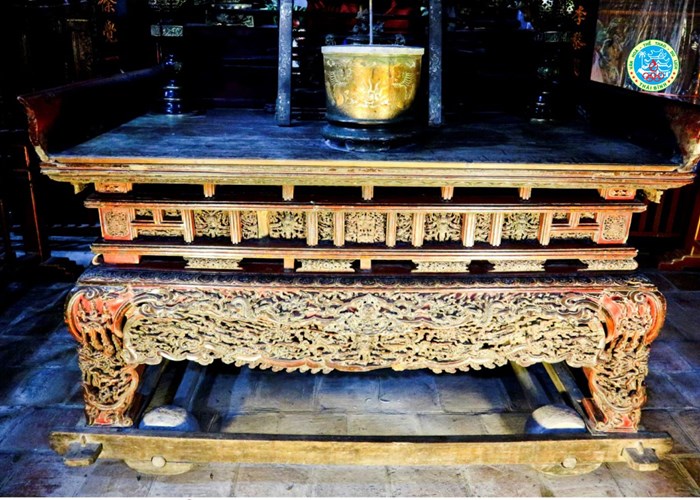 Trao quyết định công nhận Hương án chùa Keo là Bảo vật quốc gia - Anh 2