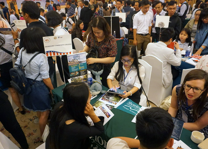 60 trường tham gia triển lãm giáo dục Hoa Kỳ năm 2022 - Anh 1