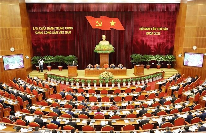 Ngày làm việc thứ tư, Hội nghị Trung ương 6, khóa XIII - Anh 1