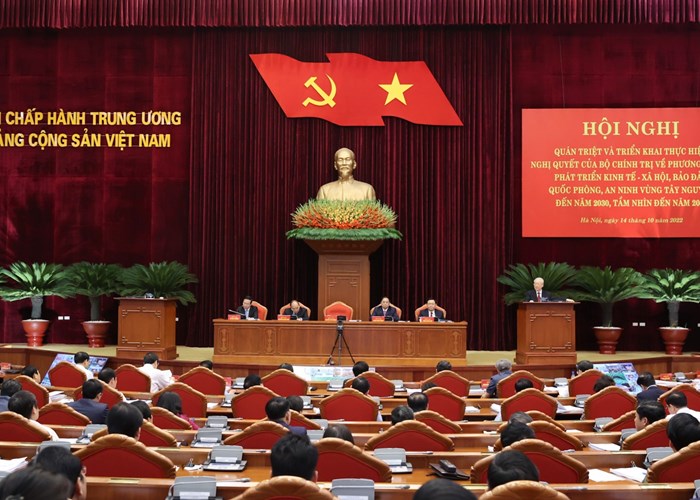 Toàn văn phát biểu của Tổng Bí thư tại Hội nghị phát triển vùng Tây Nguyên - Anh 2