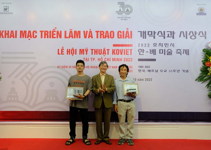 Khai mạc “Triển lãm Lễ hội Mỹ thuật KoViet 2022” - Anh 3