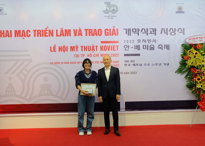 Khai mạc “Triển lãm Lễ hội Mỹ thuật KoViet 2022” - Anh 2