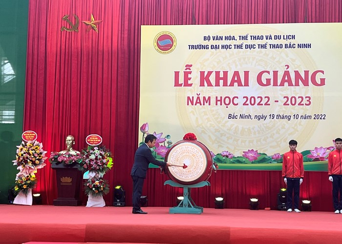 Trường Đại học Thể dục Thể thao Bắc Ninh khai giảng năm học 2022 - 2023 - Anh 7