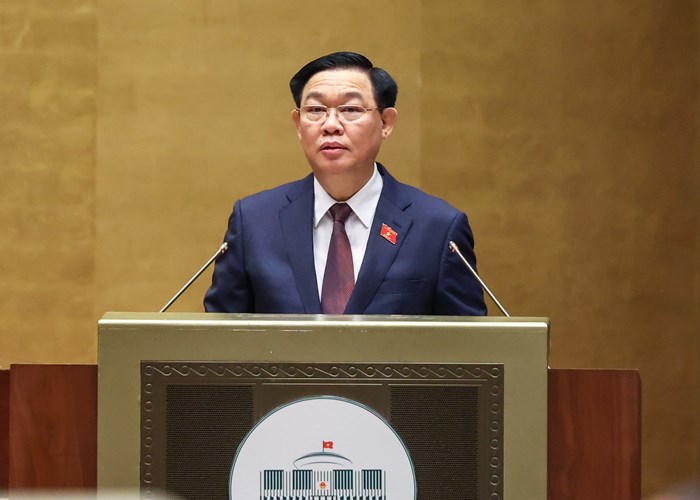 Toàn văn bài phát biểu khai mạc Kỳ họp thứ 4, Quốc hội khóa XV của Chủ tịch Quốc hội - Anh 1