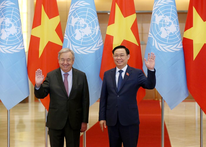 Tổng thư ký LHQ: Tiếng nói của Việt Nam là tiếng nói của sự phát triển - Anh 1