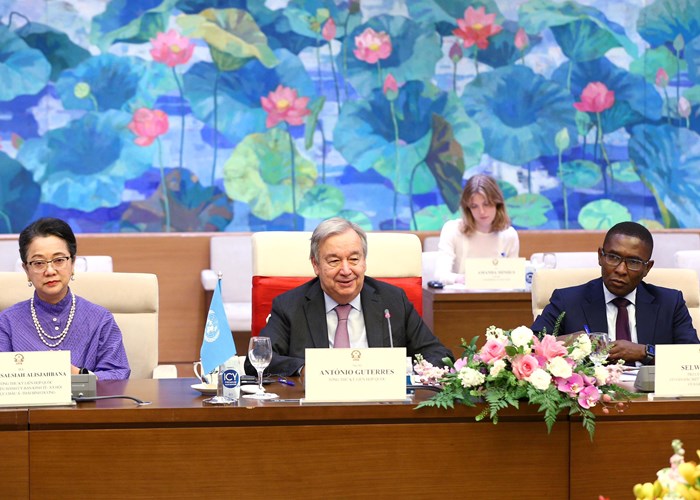 Tổng thư ký LHQ: Tiếng nói của Việt Nam là tiếng nói của sự phát triển - Anh 6