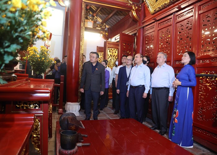 Tổng Thư ký Liên Hợp Quốc thăm các di tích quốc gia đặc biệt tại Hà Nội - Anh 2