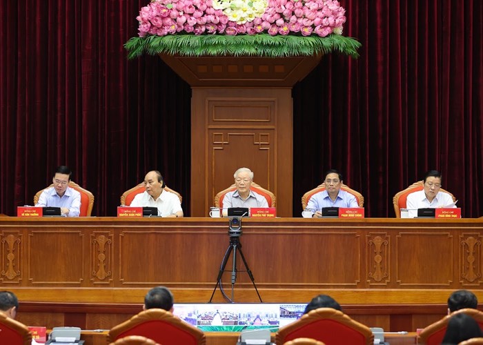 Hội nghị toàn quốc tổng kết 10 năm công tác phòng, chống tham nhũng, tiêu cực giai đoạn 2012-2022 - Anh 1