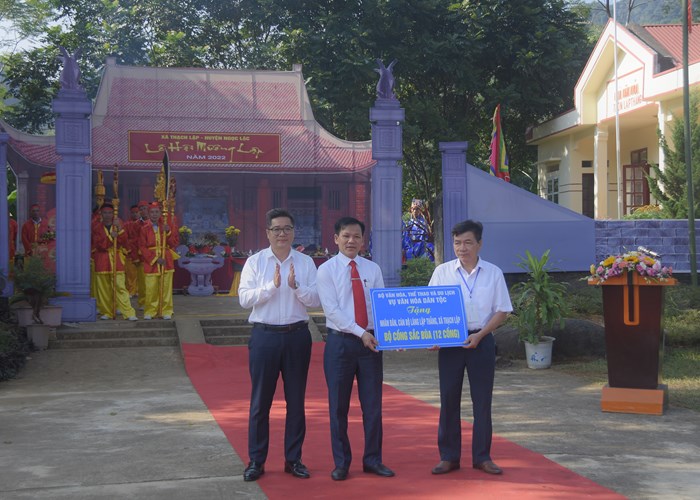 Tái hiện Lễ hội Mường Lập ở xứ Mường gắn với phát triển du lịch - Anh 3