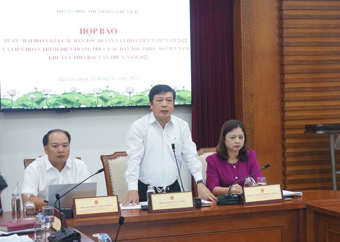 Tuần “Đại đoàn kết các Dân tộc - Di sản văn hoá Việt Nam 2022”: Tôn vinh và lan toả giá trị văn hóa truyền thống - Anh 1