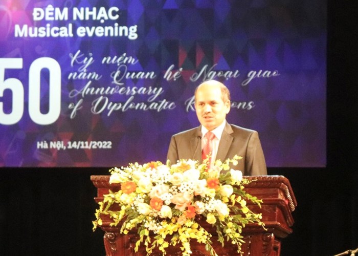 Thắm tình hữu nghị đêm nghệ thuật kỷ niệm 50 năm quan hệ ngoại giao Việt Nam - Ấn Độ - Anh 4