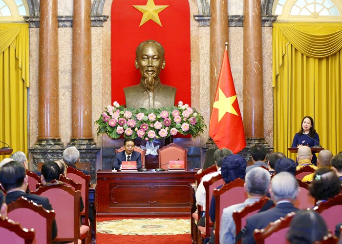 Phó Chủ tịch nước Võ Thị Ánh Xuân: Nhân lên niềm say mê, tình yêu đối với di sản văn hóa của dân tộc - Anh 1