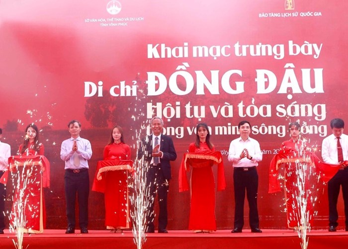 Di chỉ Đồng Đậu - Hội tụ và tỏa sáng trong văn minh sông Hồng - Anh 1