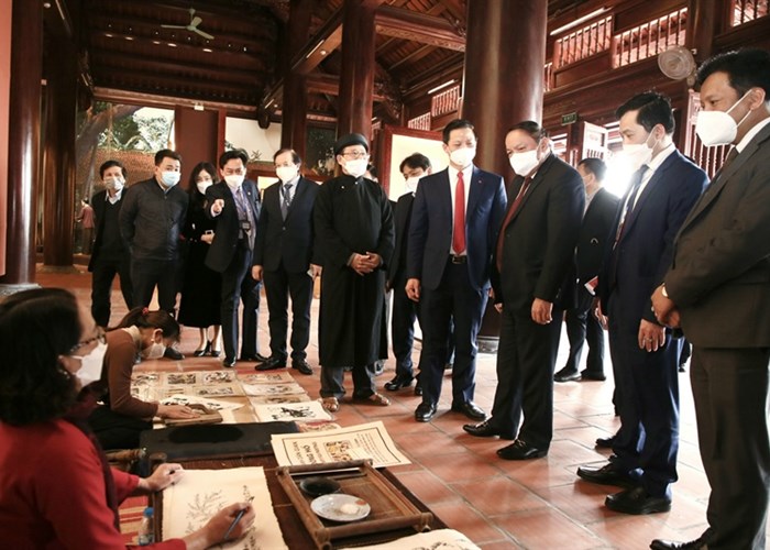 Đẩy mạnh tuyên truyền kết quả một năm thực hiện Kết luận của Tổng Bí thư tại Hội nghị Văn hóa toàn quốc năm 2021 - Anh 1
