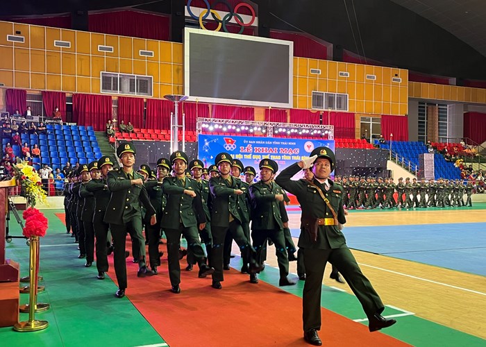Khai mạc Đại hội TDTT tỉnh Thái Bình lần thứ IX - Anh 7