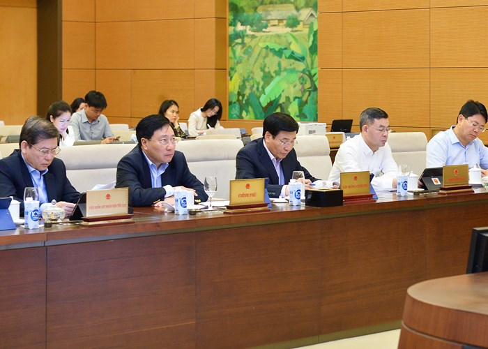 Khai mạc Phiên họp thứ 17 của Ủy ban Thường vụ Quốc hội: Xem xét tổ chức kỳ họp bất thường của Quốc hội - Anh 2