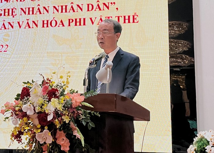 Đảm bảo quá trình xét tặng NNND, NNƯT chặt chẽ, không gây khó dễ cho nghệ nhân - Anh 3