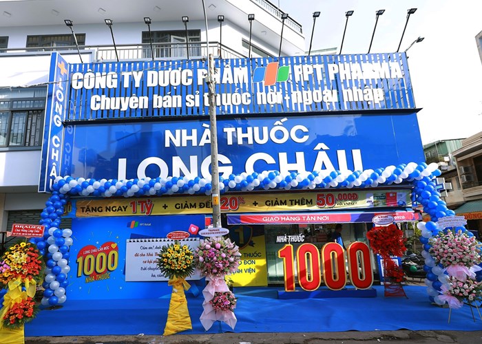 Cán mốc 1.000 nhà thuốc toàn quốc, FPT Long Châu chính thức vượt kế hoạch mở rộng chuỗi năm 2022 - Anh 1